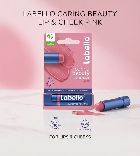 Labello caring beauty pink - labello,